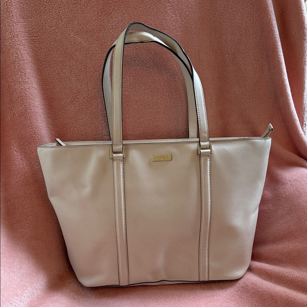 Kate Spade Cream Tote Bag